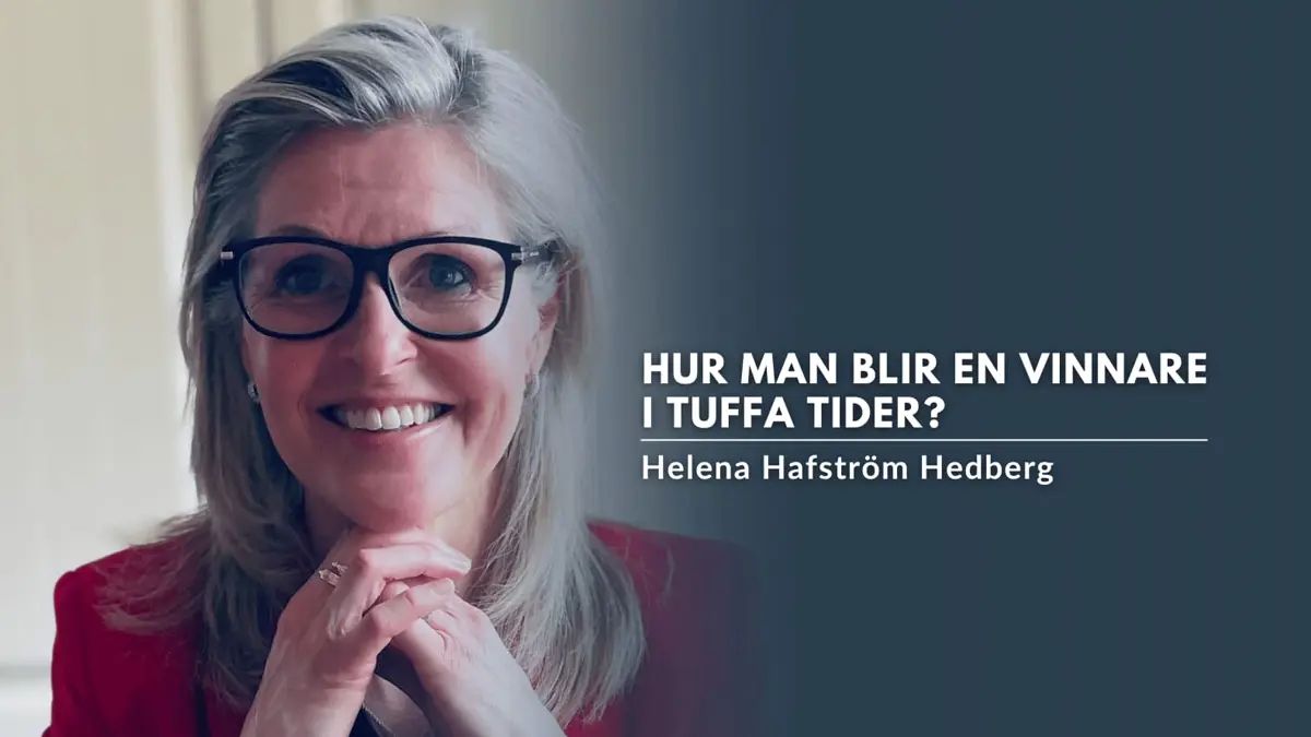 Hur blir man en vinnare i tuffa tider?