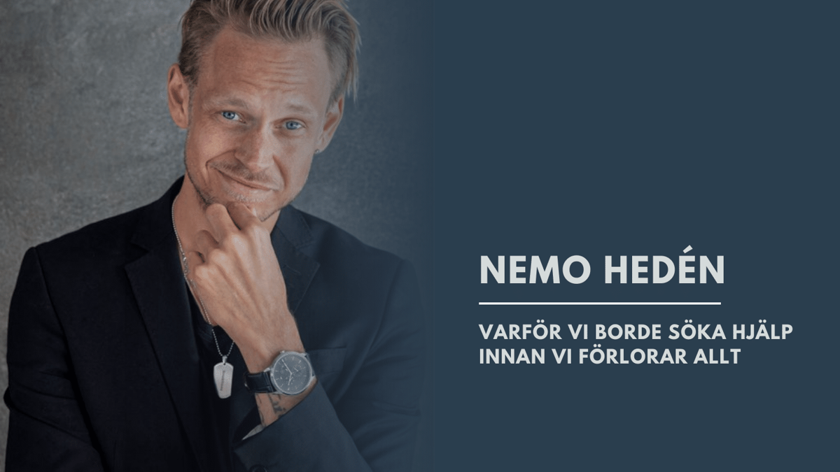 Varför vi borde söka hjälp innan vi förlorar allt