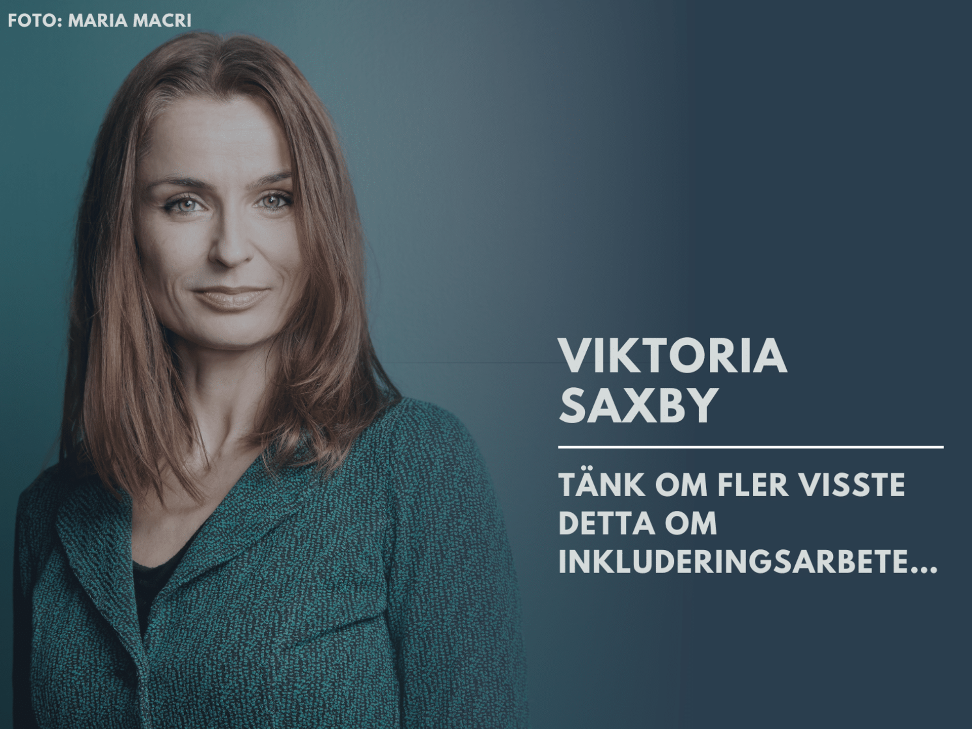 Tänk om fler visste detta om inkluderingsarbete…