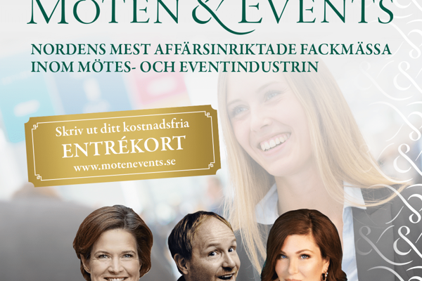 Kom och träffa oss på Möten & Events 2022!