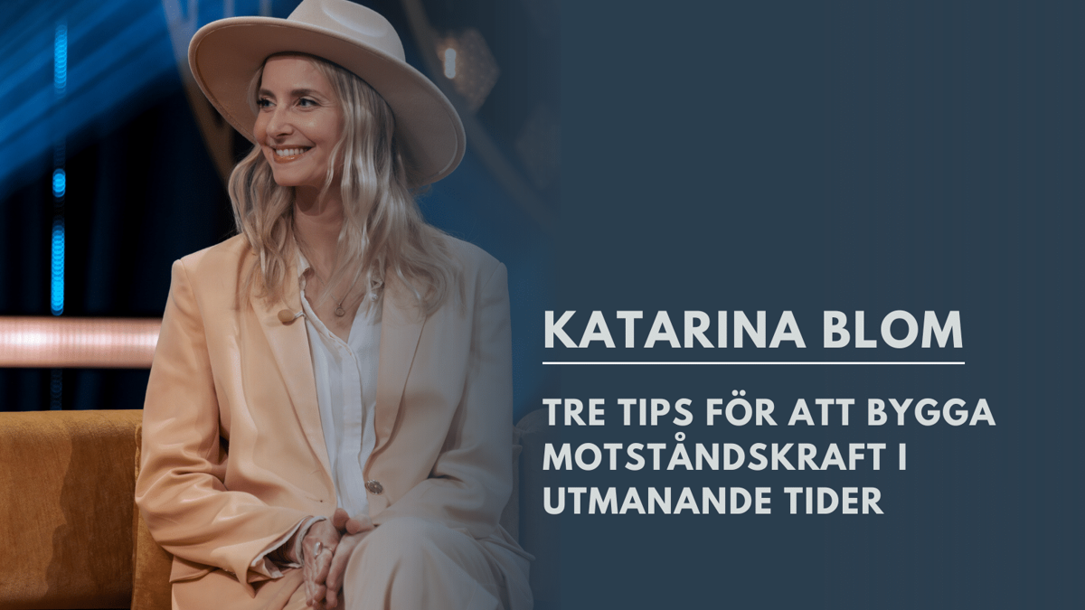 Tre tips för att bygga motståndskraft i utmanande tider