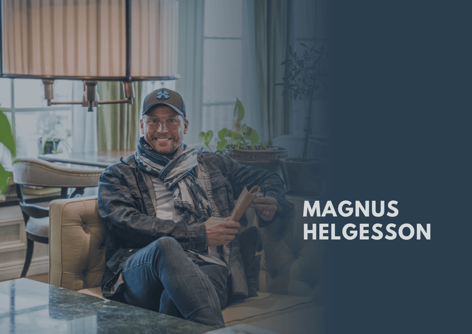Magnus Helgesson – sommarläsning i hängmattan